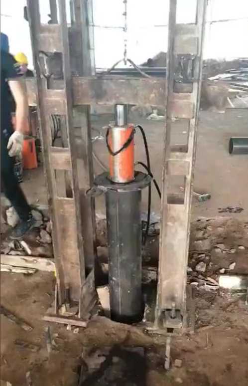 吕梁交口县钢管桩加固